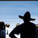 A Michigan player wears a sombrero during the game against Northwestern on Sunday, May 5. Daniel Brenner I AnnArbor.com